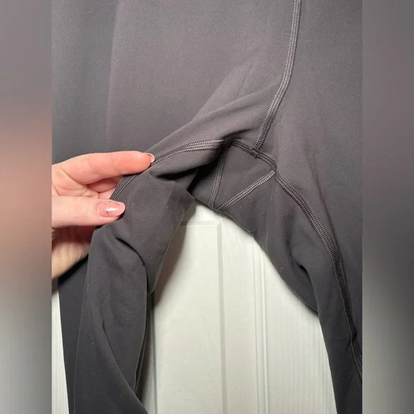 lululemon Wunder Train High-Rise Crop 23” Graphite Grey Size 18 - Picture 8 of 8
